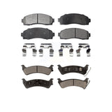 Front Rear Ceramic Brake Pads Kit For Ford Explorer Sport Trac KTC-100414