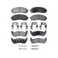 Front Rear Ceramic Brake Pads Kit For Ford Ranger Mazda B2300 B4000 KTC-100417