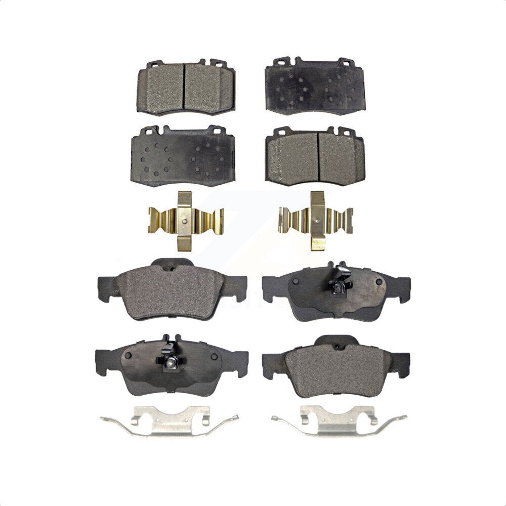 Front Rear Ceramic Brake Pads Kit For Mercedes-Benz E350 SL500 E500 SL550 CLS550 CLS500 S430 S500 E550 CL500 S350 CL600 KTC-100429