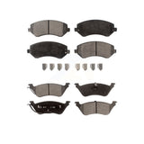 Front Rear Ceramic Brake Pads Kit For Dodge Grand Caravan Chrysler Town & Country Voyager KTC-100436