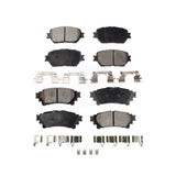Front Rear Ceramic Brake Pads Kit For 2014 Lexus IS250 C F Sport KTC-100461