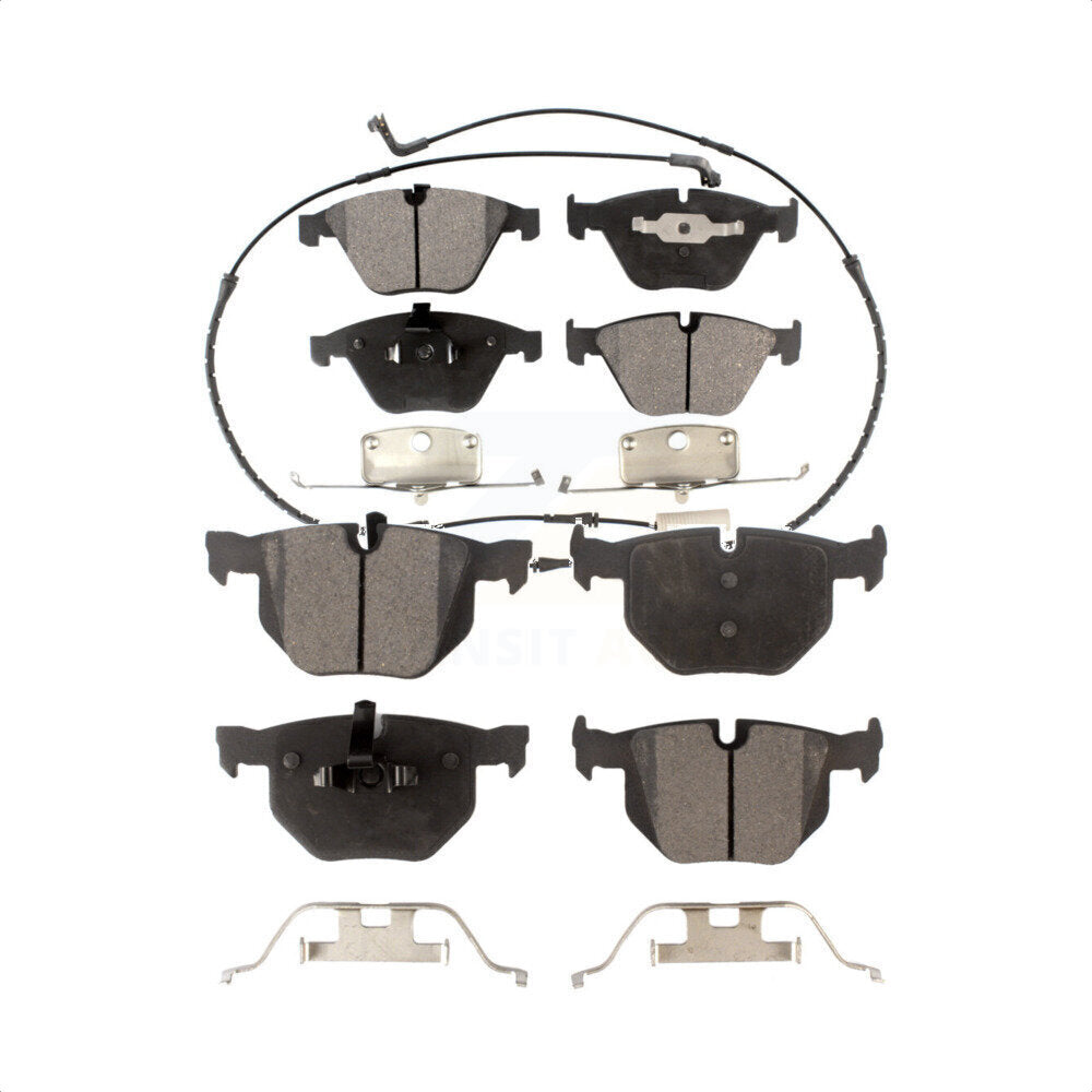 Front Rear Ceramic Brake Pads Kit For BMW 335i xDrive X1 335d 335xi 335is KTC-100475