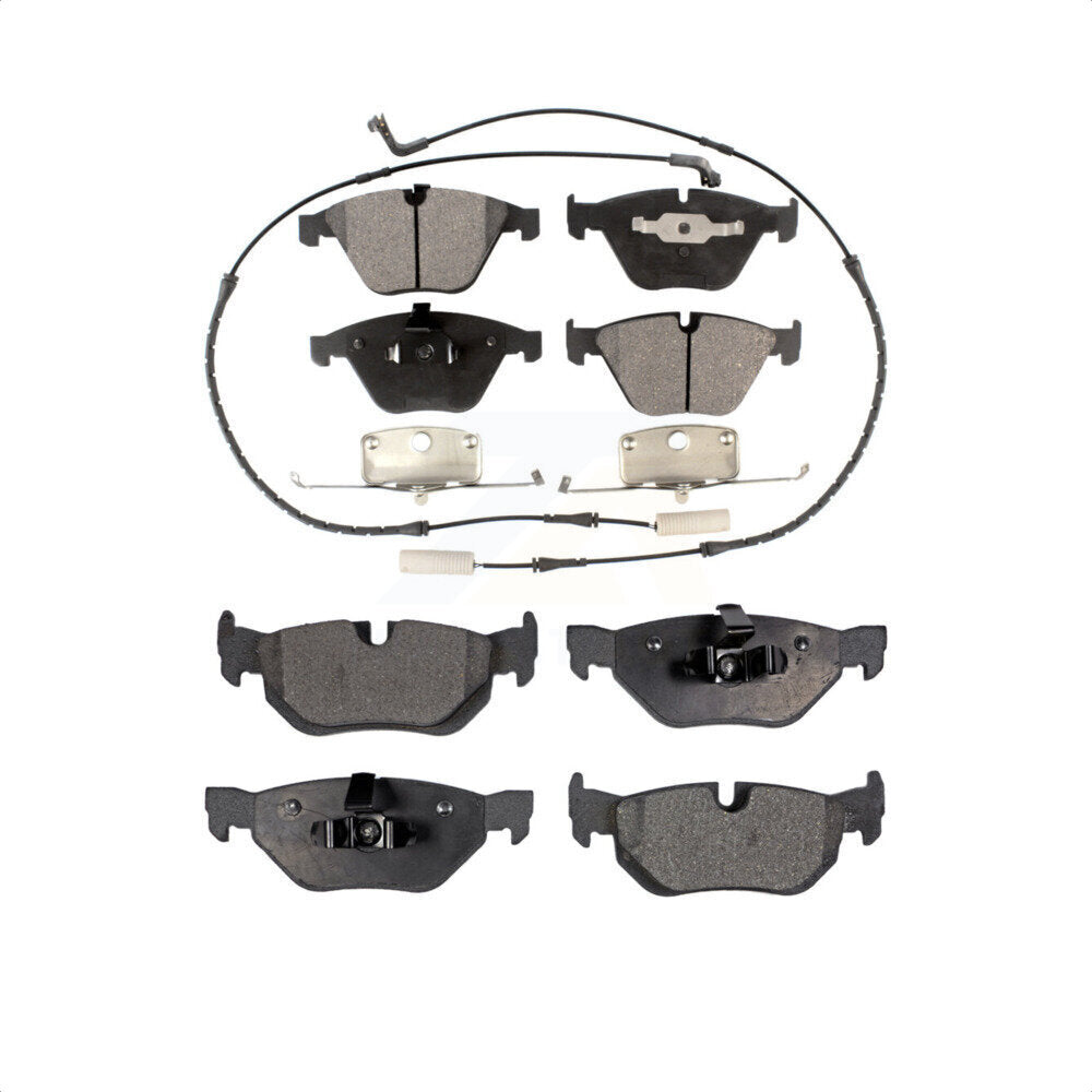 Front Rear Ceramic Brake Pads Kit For BMW 328i xDrive X1 328xi 323i KTC-100476