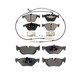 Front Rear Ceramic Brake Pads Kit For BMW 328i xDrive X1 328xi 323i KTC-100476