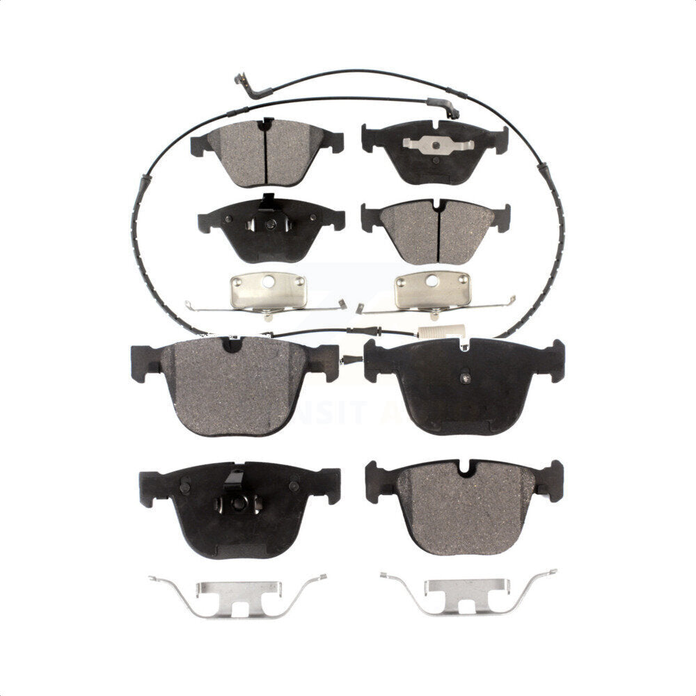 Front Rear Ceramic Brake Pads Kit For BMW 750Li M3 650i 535i 745Li 550i 750i 745i 645Ci 545i 760Li 1 Series M 760i KTC-100478
