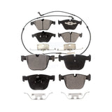 Front Rear Ceramic Brake Pads Kit For BMW 750Li M3 650i 535i 745Li 550i 750i 745i 645Ci 545i 760Li 1 Series M 760i KTC-100478