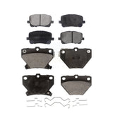Front Rear Ceramic Brake Pads Kit For Toyota Corolla Matrix Pontiac Vibe KTC-100481
