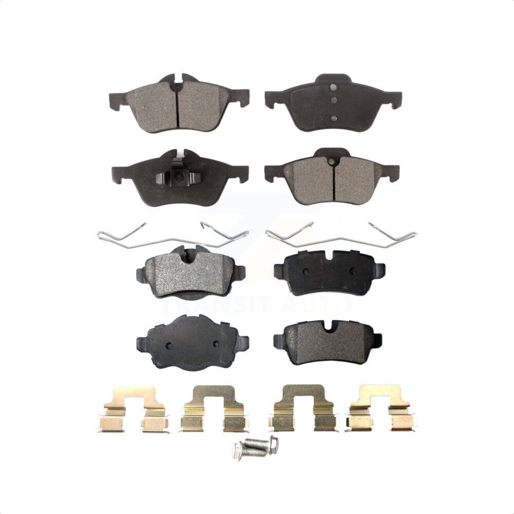 Front Rear Ceramic Brake Pads Kit For Mini Cooper With 276mm Diameter Rotor KTC-100490