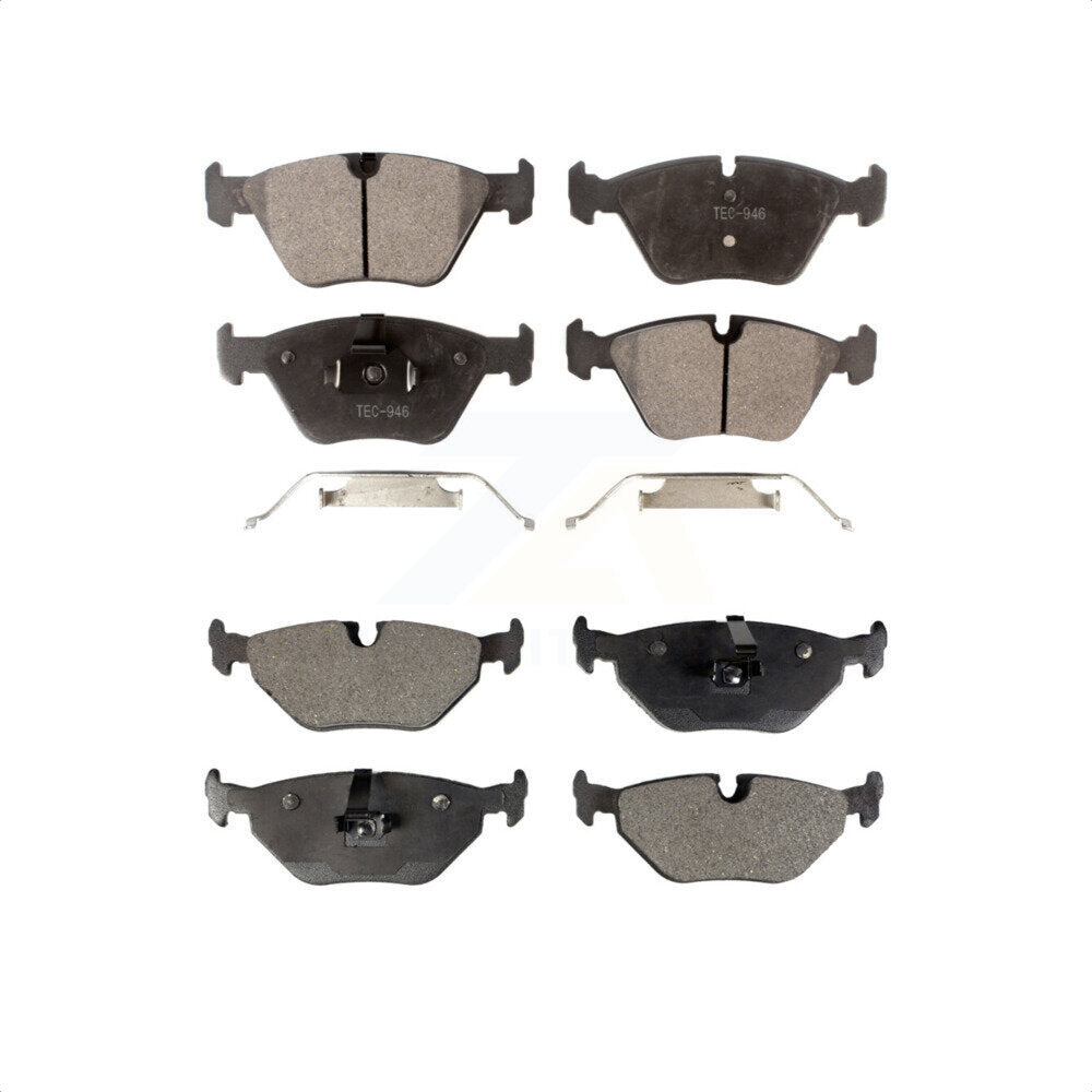 Front Rear Ceramic Brake Pads Kit For 2006-2008 BMW Z4 Roadster 3.0si Coupe KTC-100494