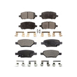 Front Rear Ceramic Brake Pads Kit For Pontiac G5 Pursuit KTC-100497