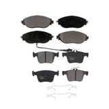 Front Rear Ceramic Brake Pads Kit For Volkswagen Tiguan Jetta Audi Golf R S3 Q3 Arteon KTC-100520