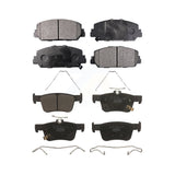 Front Rear Ceramic Brake Pads Kit For Honda Civic KTC-100523