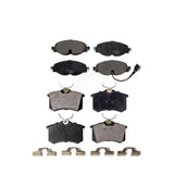 Front Rear Ceramic Brake Pads Kit For 2015-2015 Volkswagen Golf SportWagen KTC-100531