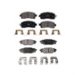Front Rear Ceramic Brake Pads Kit For Subaru Crosstrek Impreza KTC-100546