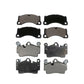 Front Rear Ceramic Brake Pads Kit For Porsche Cayenne KTC-100565