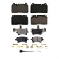 Front Rear Ceramic Brake Pads Kit For 2016 Audi Q5 FLEX engine KTC-100567