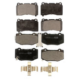 Front Rear Ceramic Brake Pads Kit For Chevrolet Corvette Camaro KTC-100573