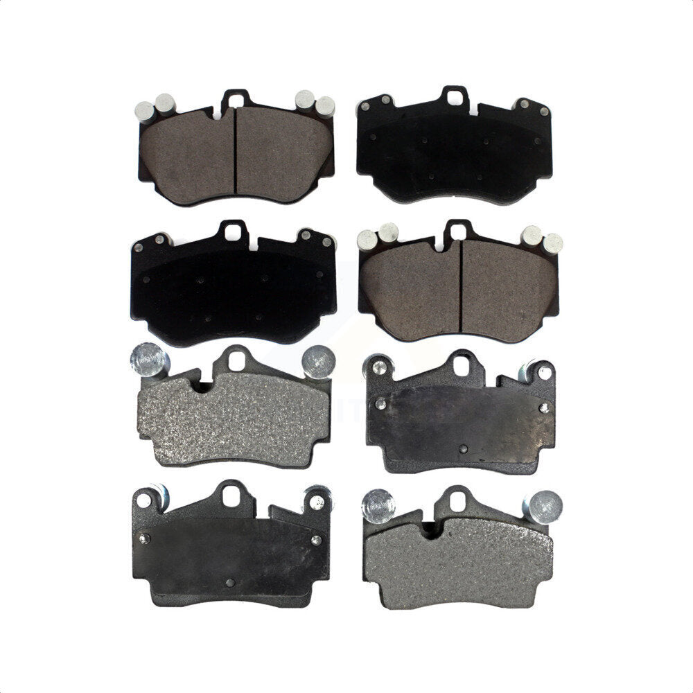Front Rear Ceramic Brake Pads Kit For Porsche Cayenne With 380mm Diameter Rotor KTC-100608