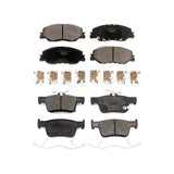 Front Rear Ceramic Brake Pads Kit For 2019-2022 Honda Insight KTC-100612