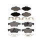 Front Rear Ceramic Brake Pads Kit For Mercedes-Benz E350 E320 KTC-100618