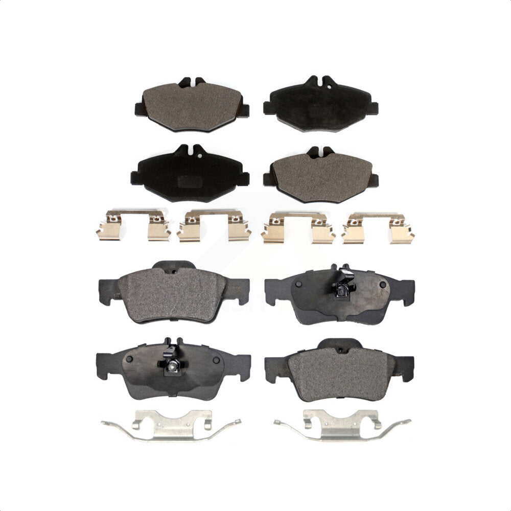 Front Rear Ceramic Brake Pads Kit For Mercedes-Benz E350 E320 KTC-100618