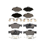 Front Rear Ceramic Brake Pads Kit For Mercedes-Benz E350 E320 KTC-100618
