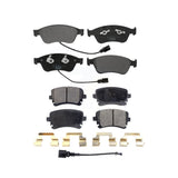 Front Rear Ceramic Brake Pads Kit For Audi A8 Quattro Volkswagen Phaeton S8 S6 KTC-100632