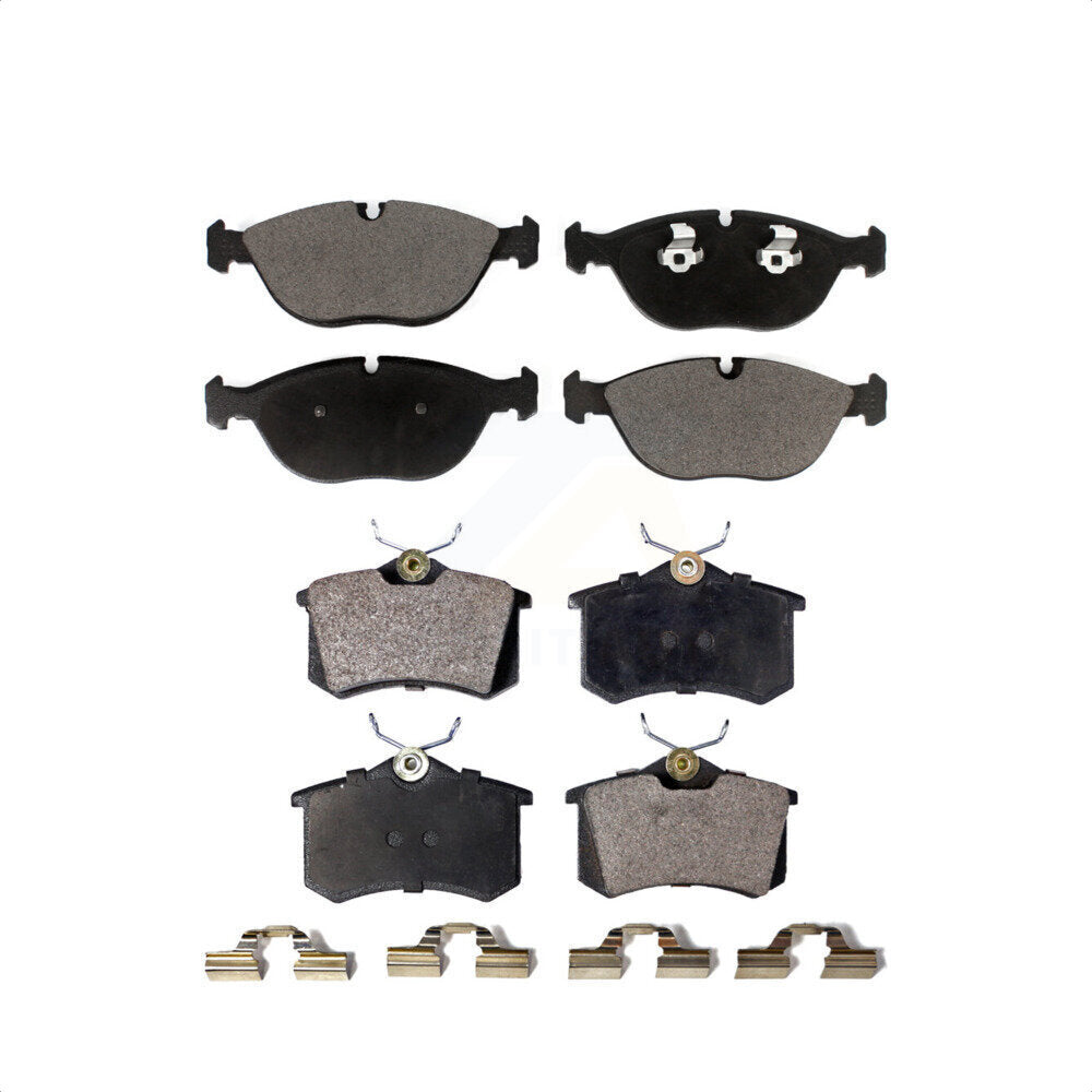 Front Rear Ceramic Brake Pads Kit For Audi TT Quattro Volkswagen R32 KTC-100646