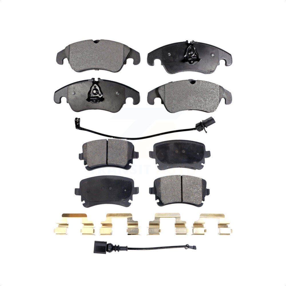 Front Rear Ceramic Brake Pads Kit For Audi S4 S5 A4 allroad KTC-100647