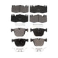 Front Rear Ceramic Brake Pads Kit For BMW X5 X6 M KTC-100668