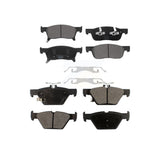 Front Rear Ceramic Brake Pads Kit For 2019-2022 Subaru Ascent KTC-100680