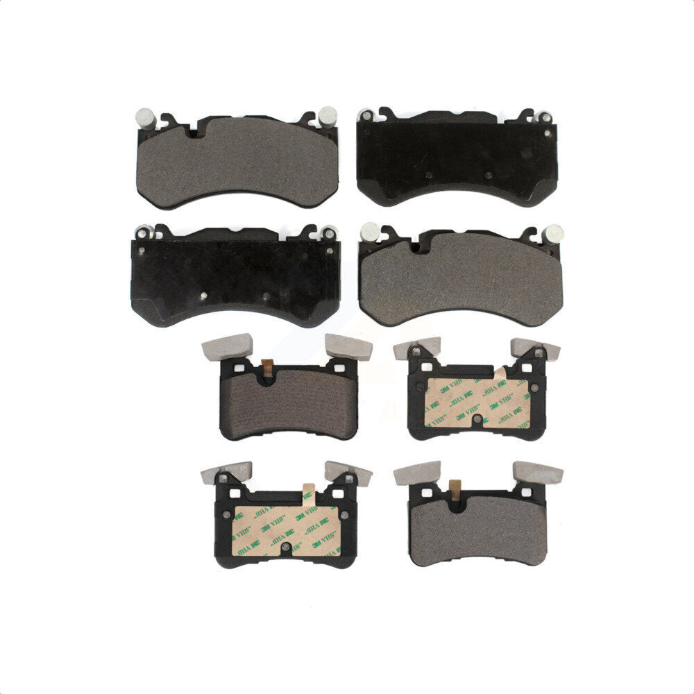 Front Rear Ceramic Brake Pads Kit For Mercedes-Benz C63 AMG With Painted Calipers KTC-100685