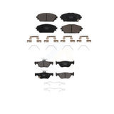 Front Rear Ceramic Brake Pads Kit For Mazda 3 Sport KTC-100693