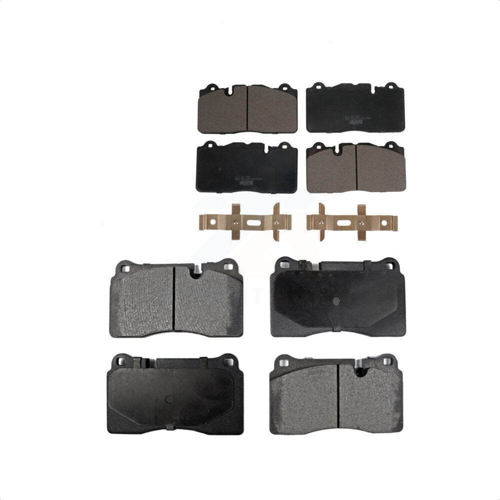 Front Rear Ceramic Brake Pads Kit For Chevrolet Corvette Camaro KTC-100701