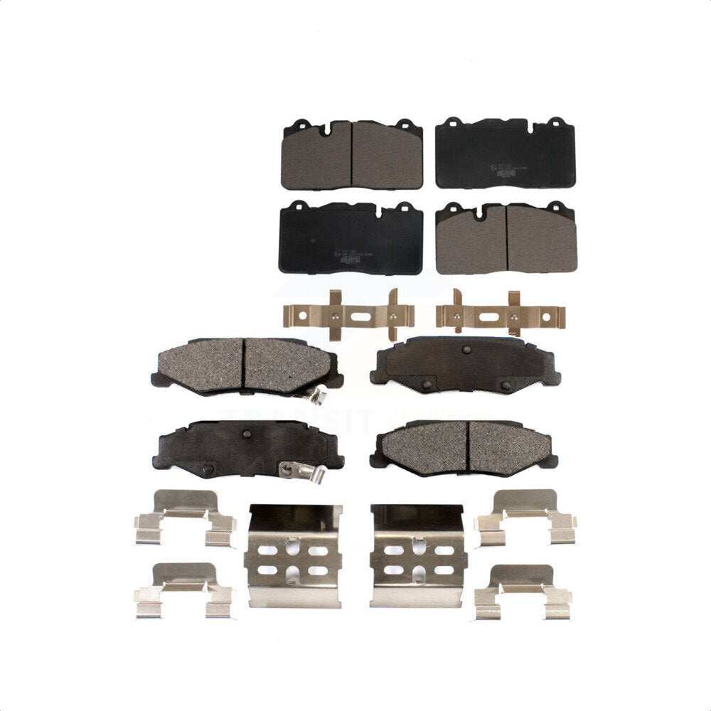 Front Rear Ceramic Brake Pads Kit For 2012 Chevrolet Corvette Base With Composite Brakes KTC-100702