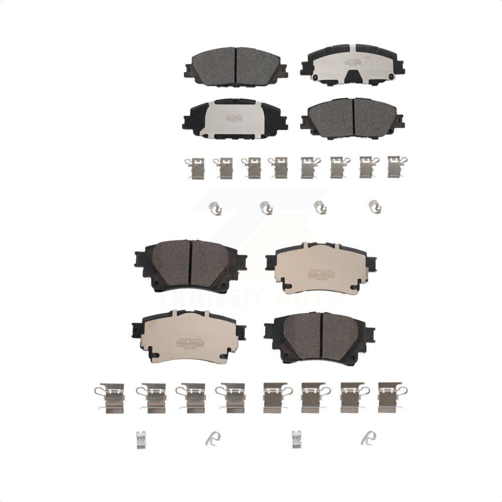 Front Rear Ceramic Brake Pads Kit For Toyota Corolla With Electric Parking KTC-100707