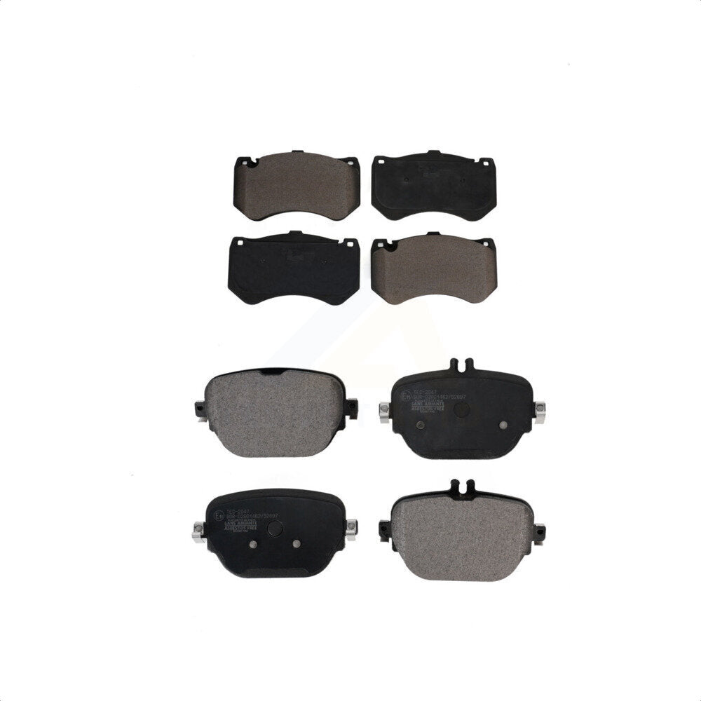 Front Rear Ceramic Brake Pads Kit For 2019-2020 Mercedes-Benz E63 AMG S With Composite Brakes KTC-100713