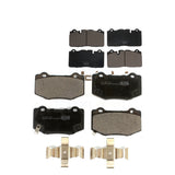 Front Rear Ceramic Brake Pads Kit For 2019 Chevrolet Corvette Stingray With Composite Brakes KTC-100714