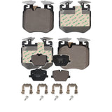 Front Rear Ceramic Brake Pads Kit For BMW M340i xDrive M440i With Red Painted Calipers KTC-100738