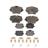 Front Rear Ceramic Brake Pads Kit For BMW Z4 230i 330i 430i xDrive Without Blue Painted Calipers KTC-100739