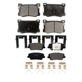 Front Rear Ceramic Brake Pads Kit For 2018 Genesis G80 3.3L with Turbocharged KTC-100761