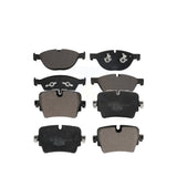 Front Rear Ceramic Brake Pads Kit For 2018-2019 Jaguar XJ 5.0L KTC-100767