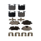 Front Rear Ceramic Brake Pads Kit For Mini Cooper KTC-100772