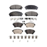Front Rear Ceramic Brake Pads Kit For 2020 Toyota Highlander With Electric Parking KTC-100774