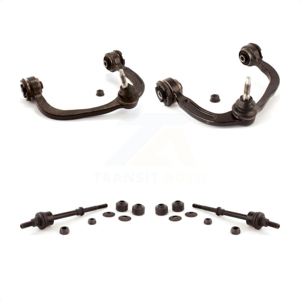 Front Suspension Control Arm And Ball Joint Assembly Stabilizer Bar Link Kit For Ford F-150 Lincoln Mark LT 4WD KTR-100040