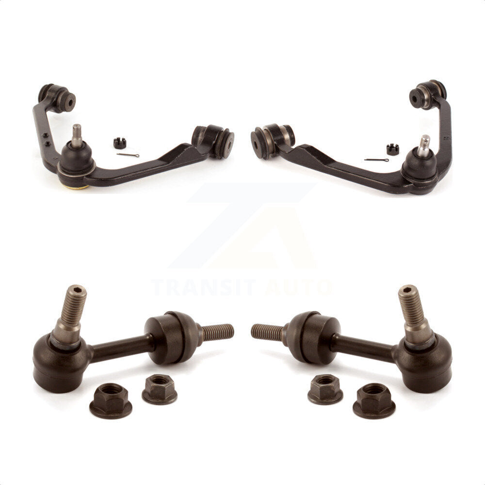 Front Suspension Control Arm And Ball Joint Assembly Stabilizer Bar Link Kit For 2004-2004 Ford F-150 Heritage 11th Digit Of Vin Is C KTR-100049