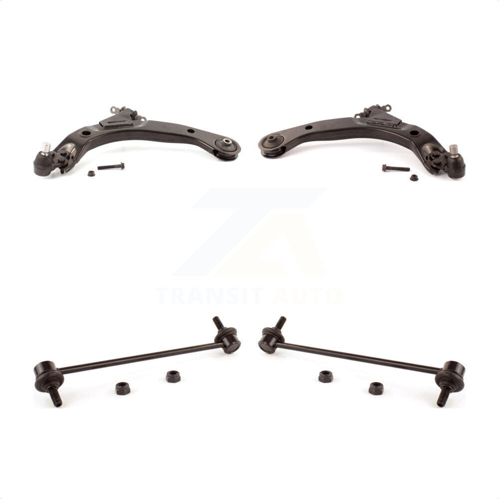 Front Suspension Control Arm And Ball Joint Assembly Stabilizer Bar Link Kit For Chevrolet HHR Pontiac G5 Pursuit With FE1 11.80" Center To Length KTR-100081