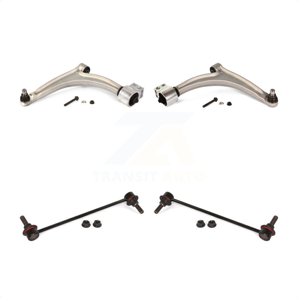 Front Suspension Control Arm And Ball Joint Assembly Stabilizer Bar Link Kit For Chevrolet Malibu Pontiac G6 Contains Rear Bushings KTR-100134