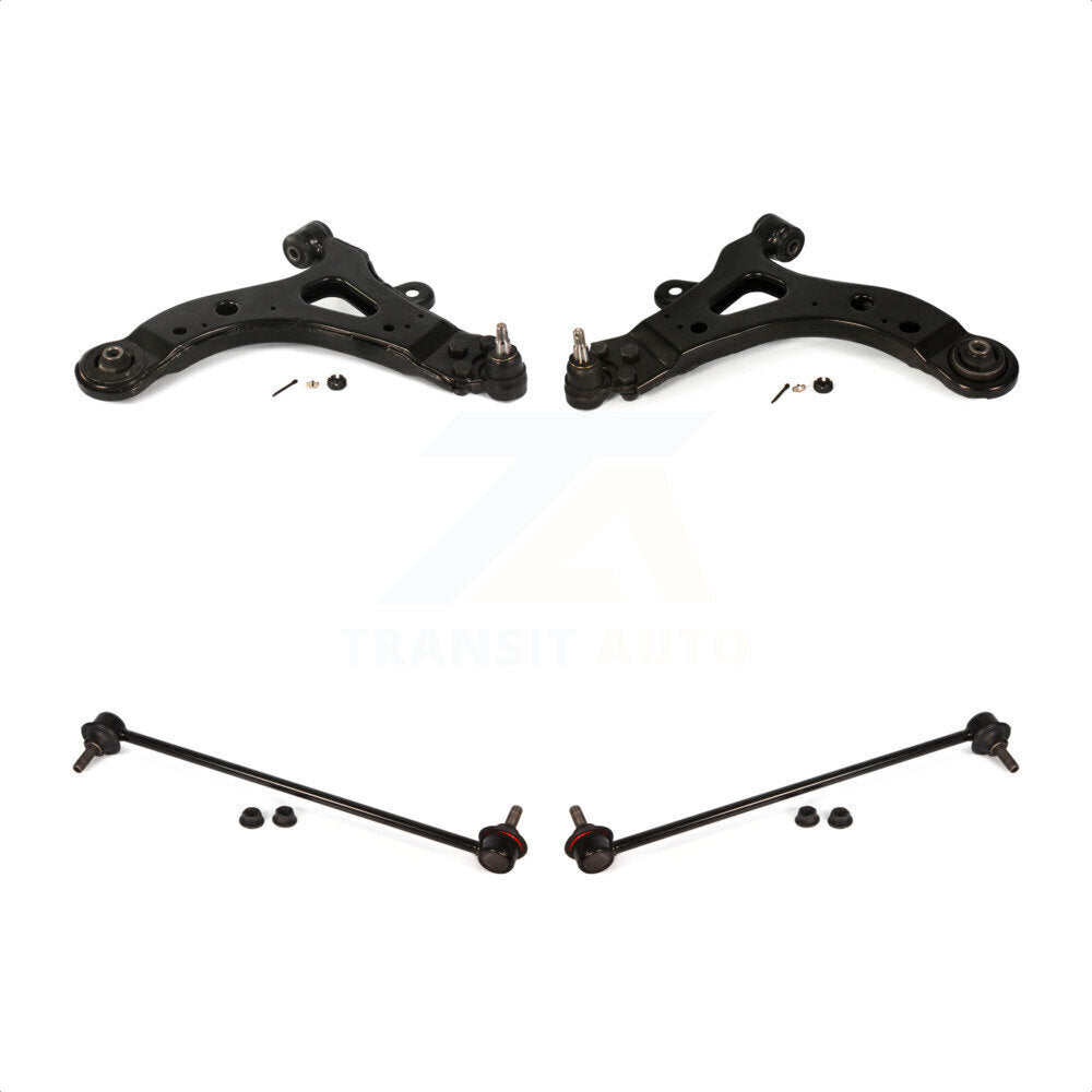 Front Suspension Control Arm And Ball Joint Assembly Stabilizer Bar Link Kit For Chevrolet Uplander Pontiac Montana Buick Terraza Saturn Relay With Sway Mounting Tab KTR-100143
