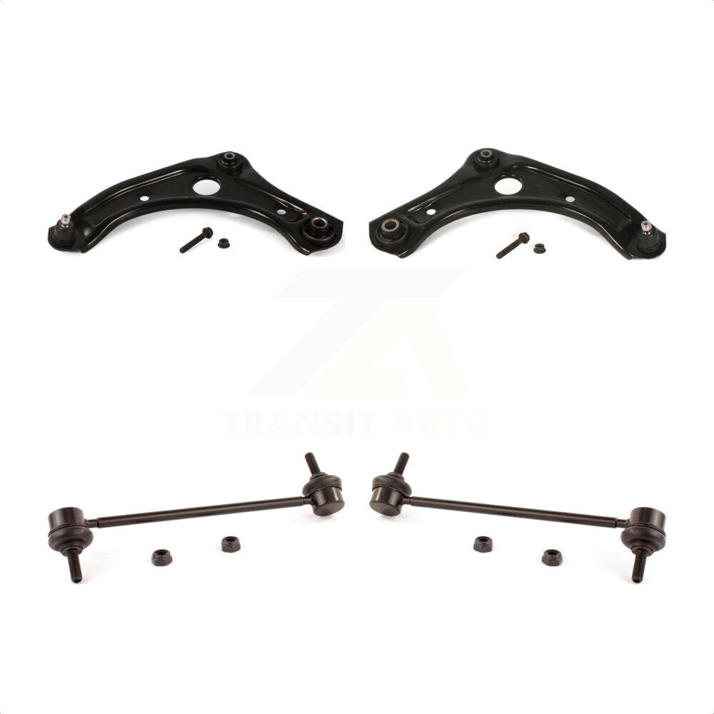 Front Suspension Control Arm And Ball Joint Assembly Stabilizer Bar Link Kit For Nissan Versa Note Micra KTR-100149